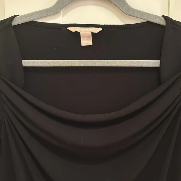 Banana Republic Black Boatneck Blouse - Picture 2 of 5